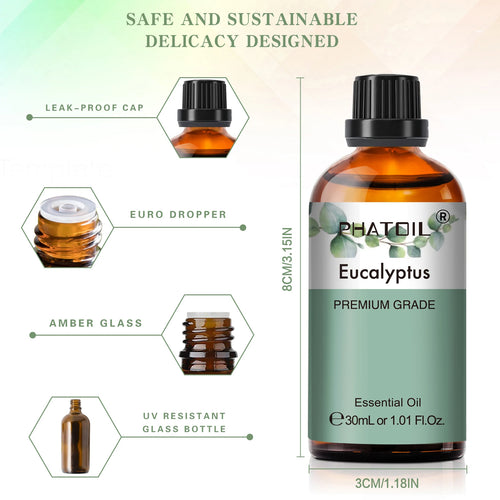 ✨ Discover the Essence of Nature: PHATOIL 30ml Pure Essential Oils